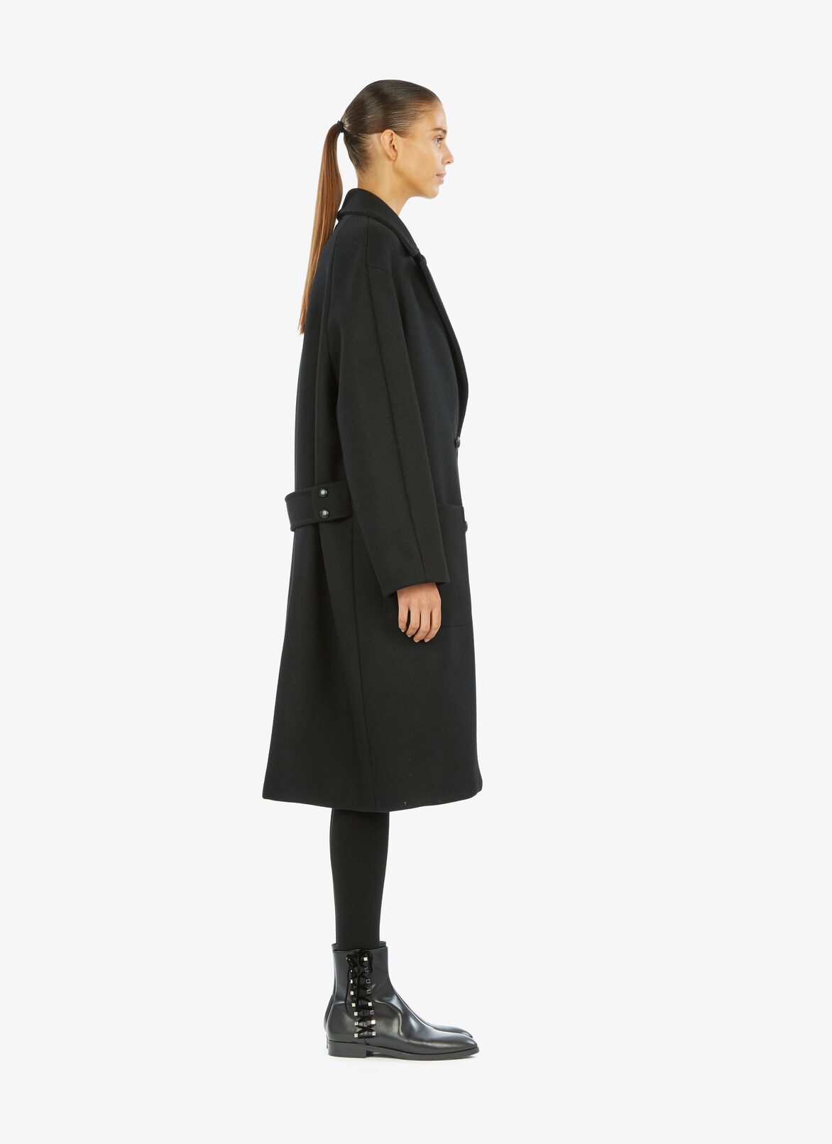 Alaïa Edition 1988 Tailored Men'S Style Coat ALAÏA BLACK ALAÏA EDITION 1988 TAILORED MEN'S STYLE COAT